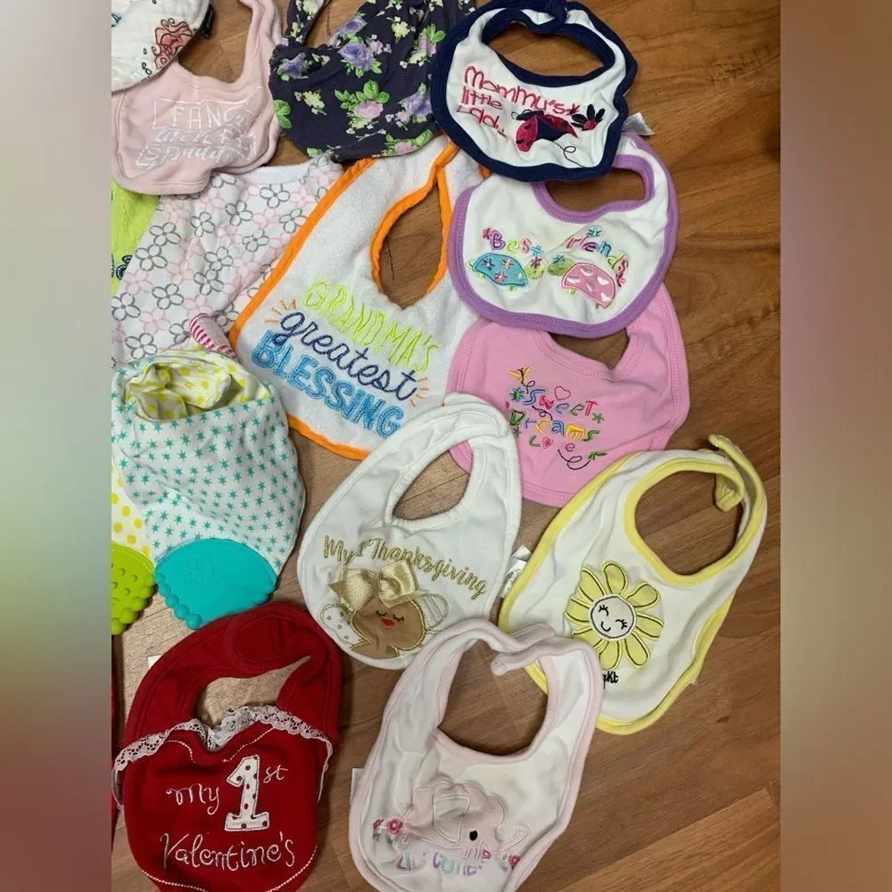 26 pre loved bibs